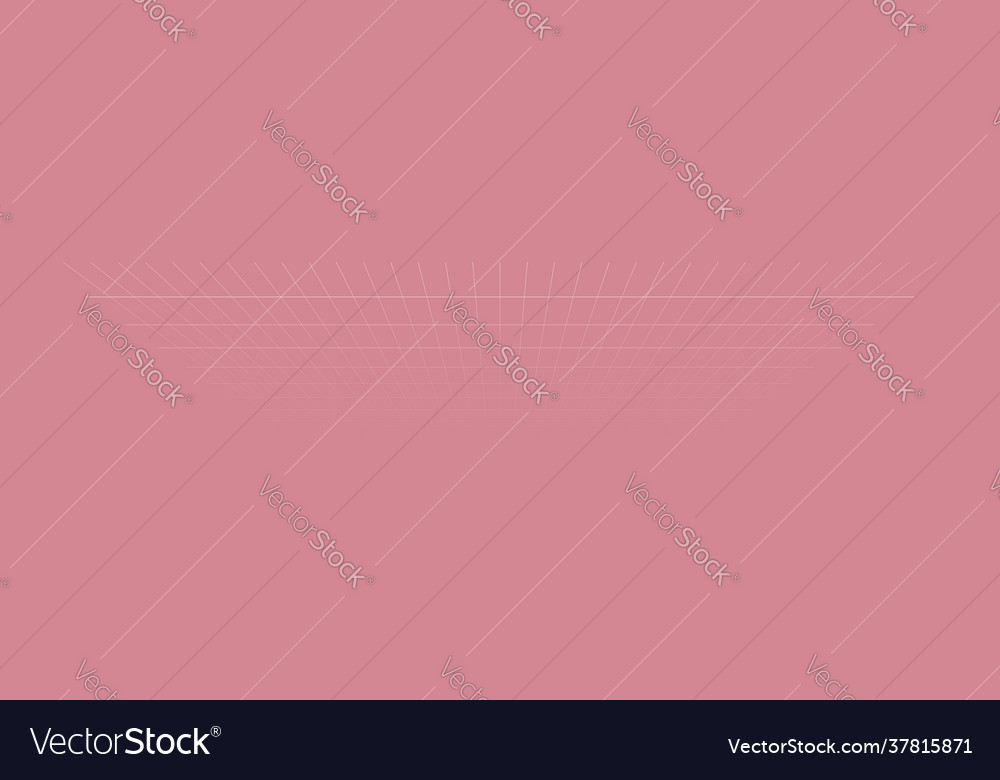 Tilted skew 3d grid mesh vector image Tilted skew 3d grid mesh