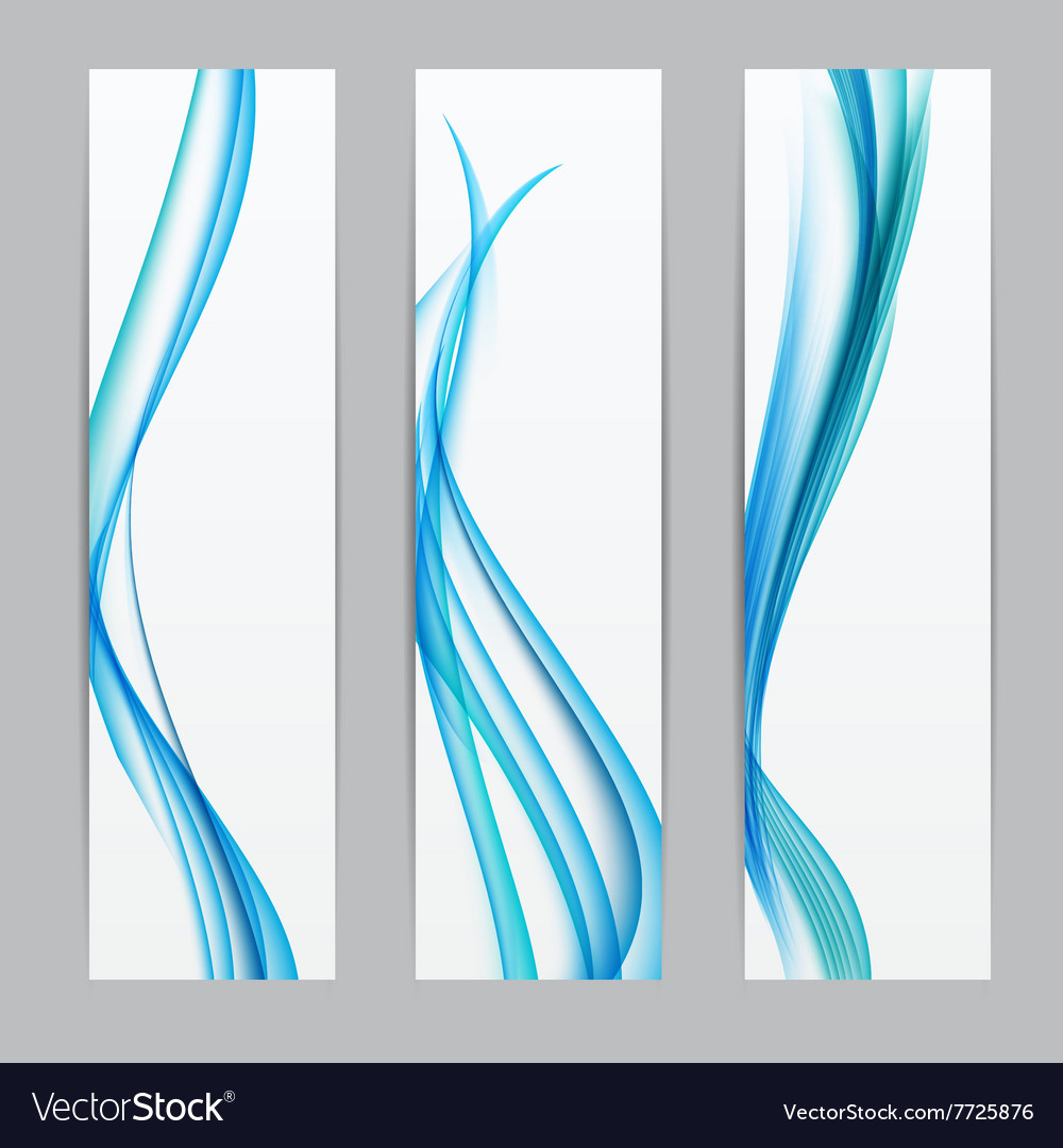 Abstract colored wave header background