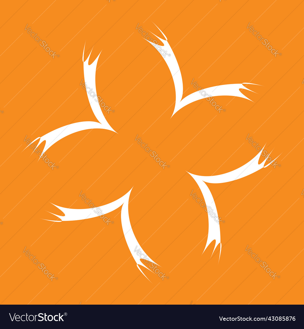 Abstractionist abstract geometric shape element