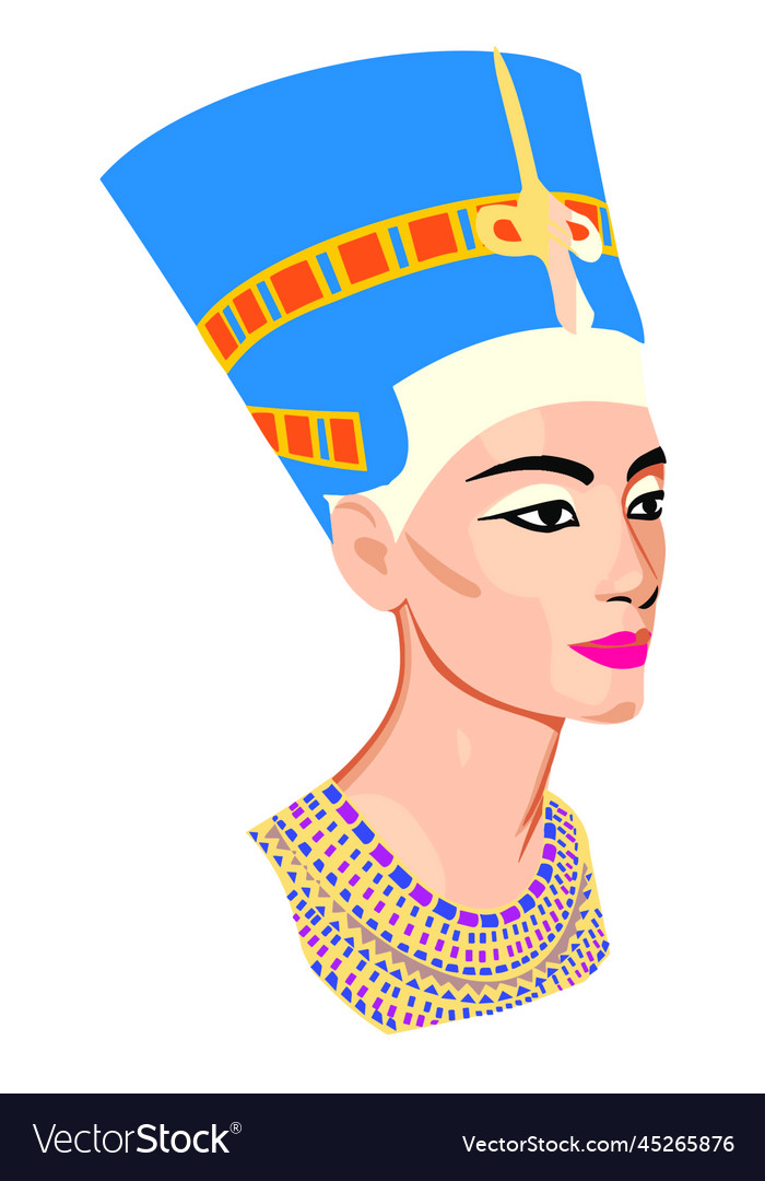 Ancient egypt nefertiti design