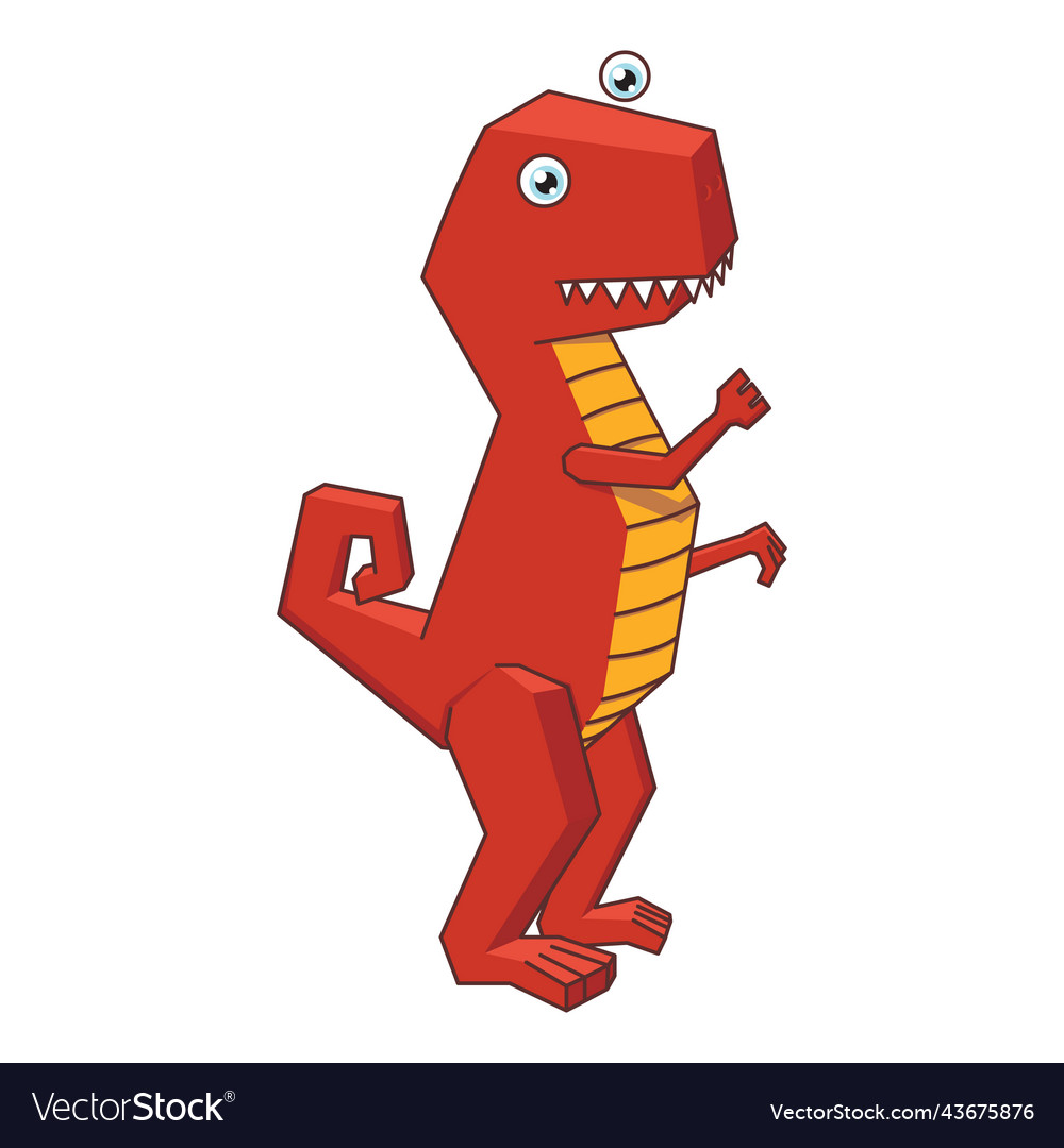 Dino t-rex Royalty Free Vector Image - VectorStock