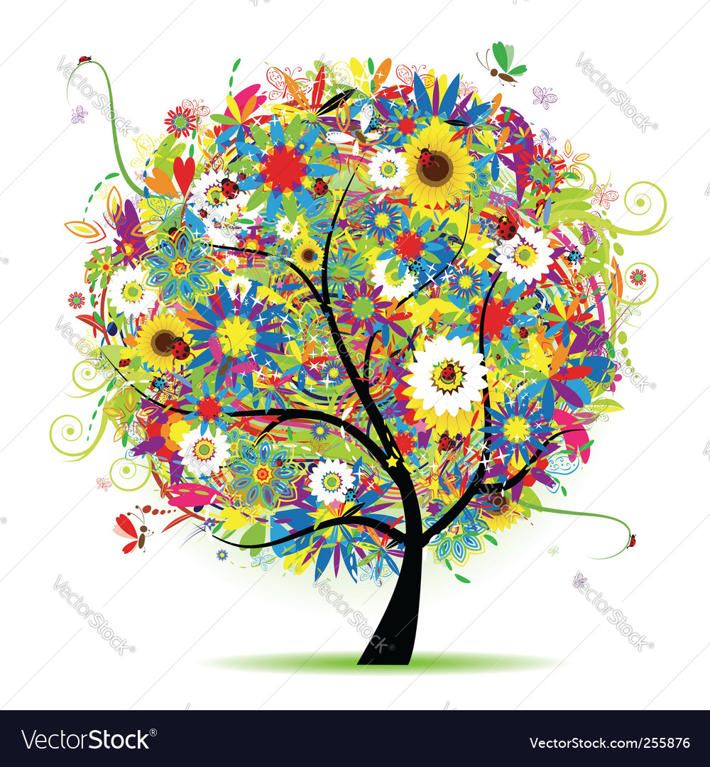 Floral tree