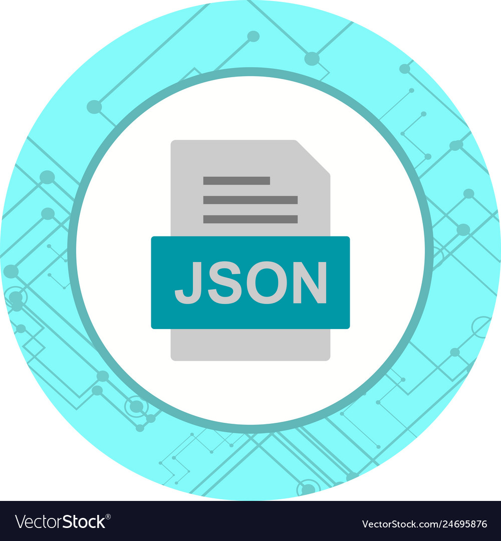 Json file document icon