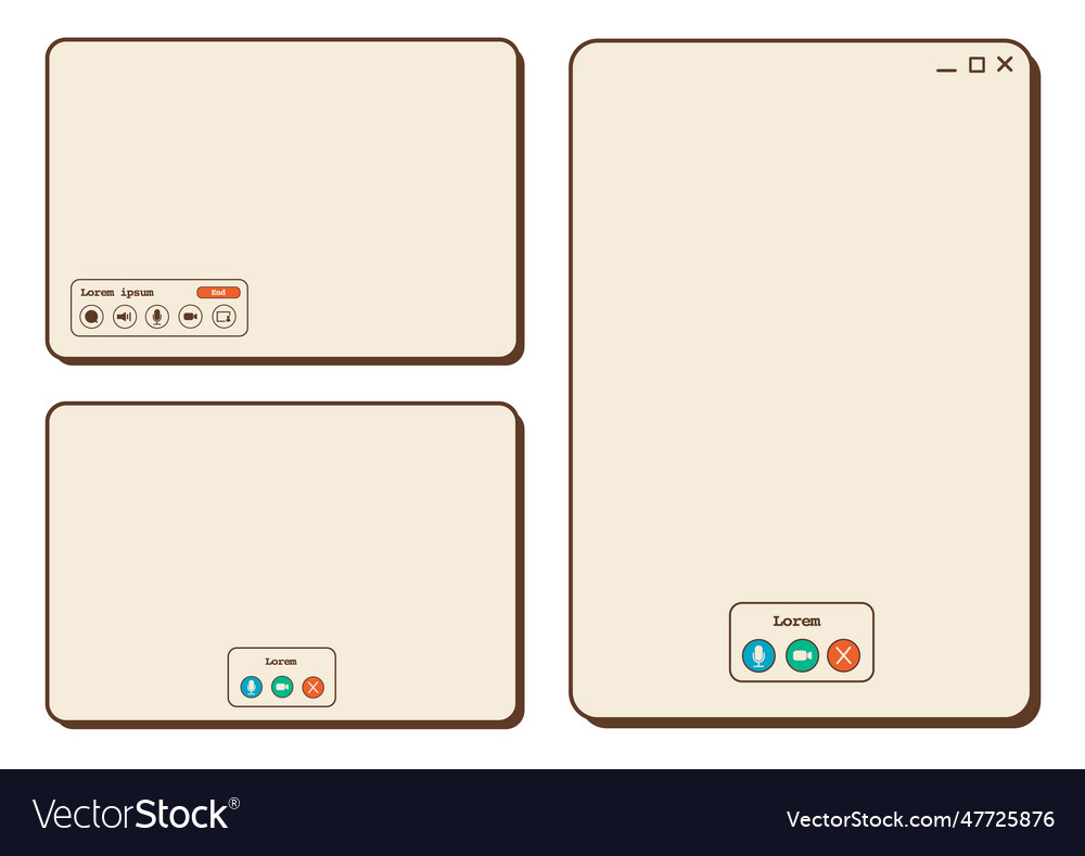 Retro Audio Chat Interface