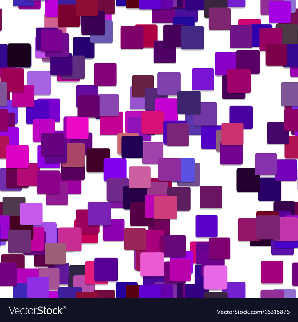 Seamless chaotic square background pattern