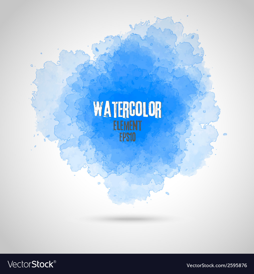 Watercolor splash background