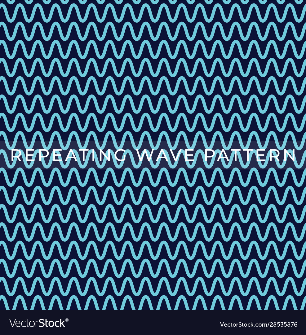 Wave pattern seamless background repeating
