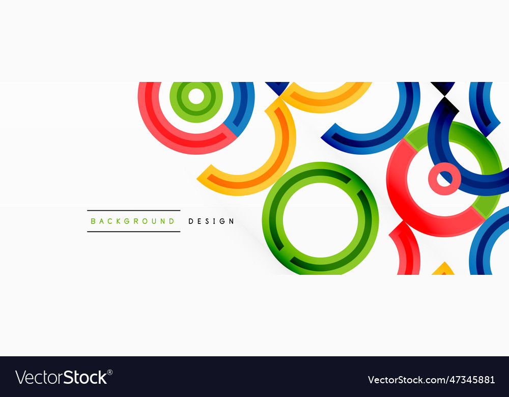 Circles are arranged in a grid pattern abstract