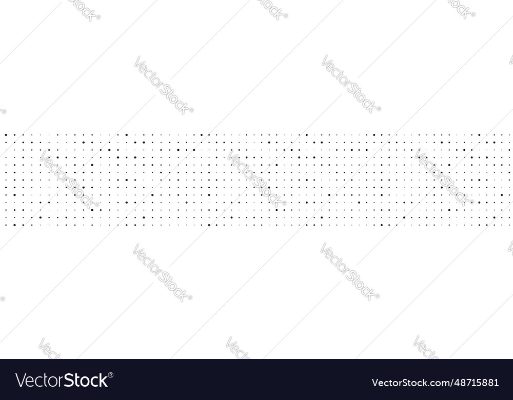 Dot grid surface halftone seamless pattern vector image Dot grid surface halftone seamless pattern