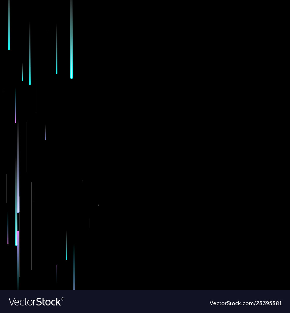 Fast effect motion neon light movement static
