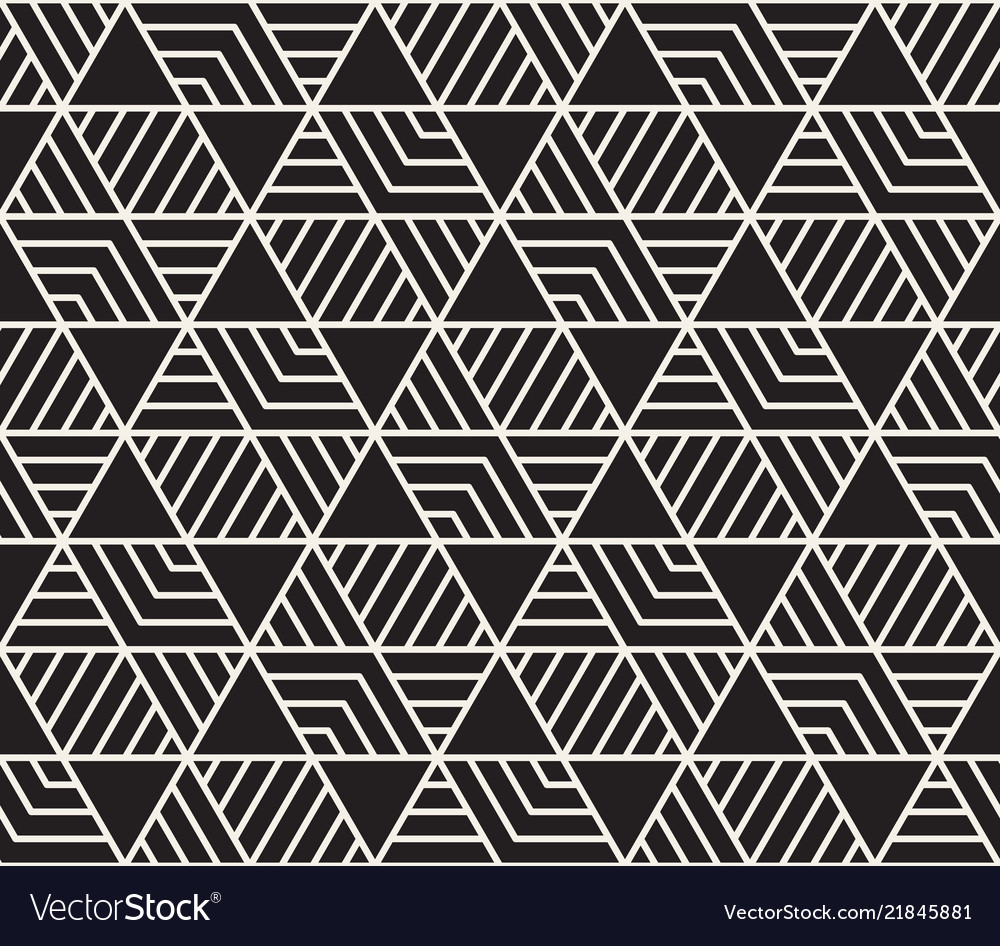 Geometric Line Pattern - Tiling