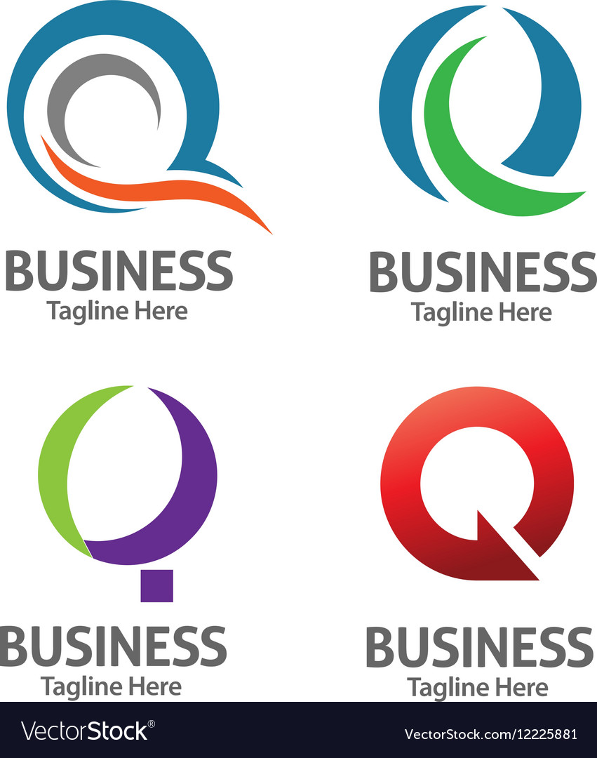 Letter Q Logo Set