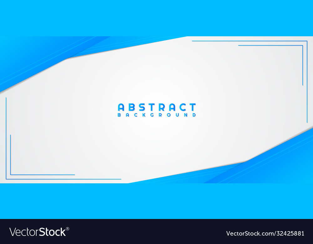 Triangle shape overlap layer frame design cyan