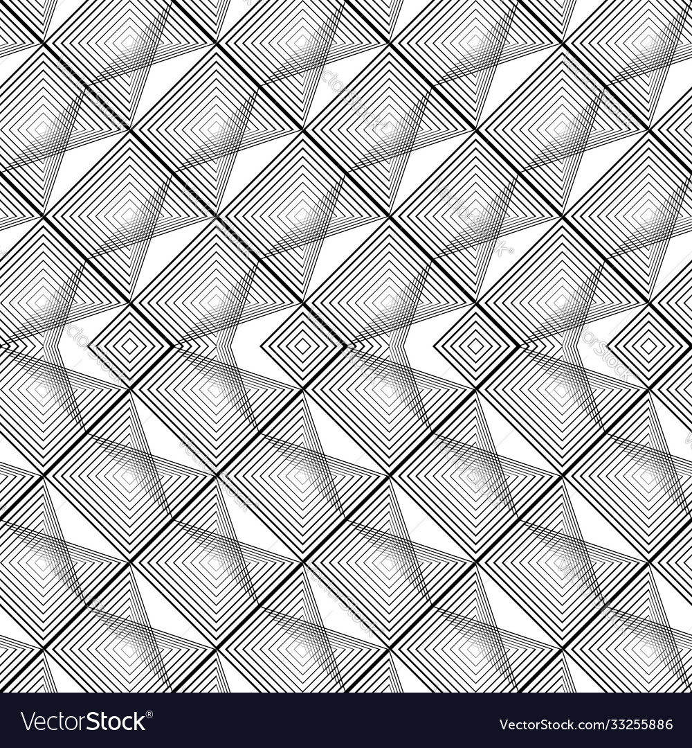 Design seamless zigzag pattern vector image Design seamless zigzag pattern