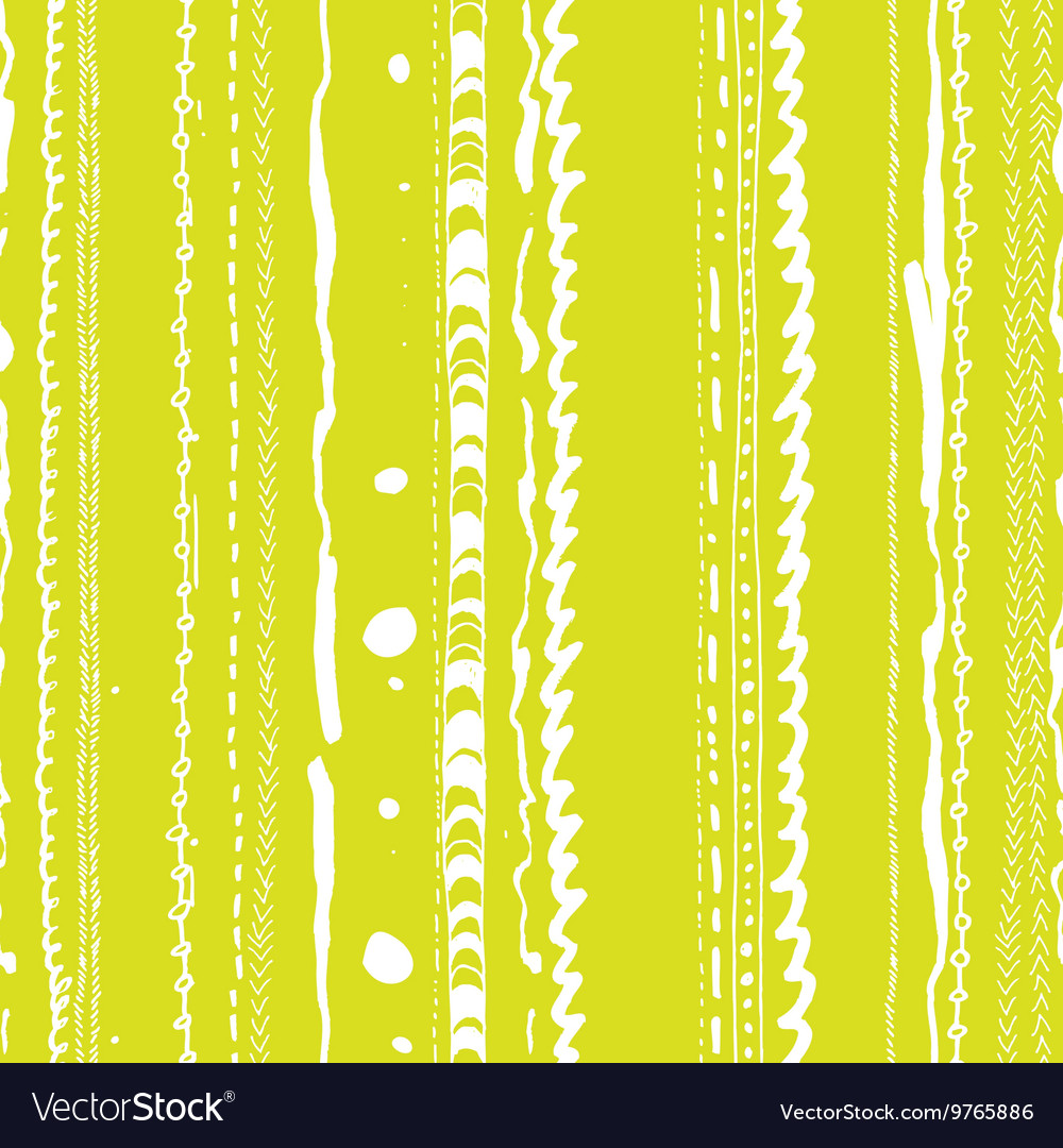 Doodle stripes seamless pattern Royalty Free Vector Image