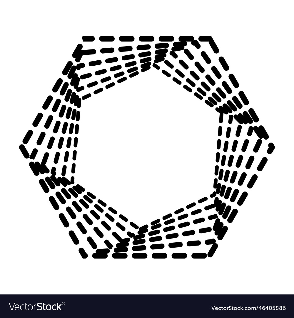Dynamic hexagon shape