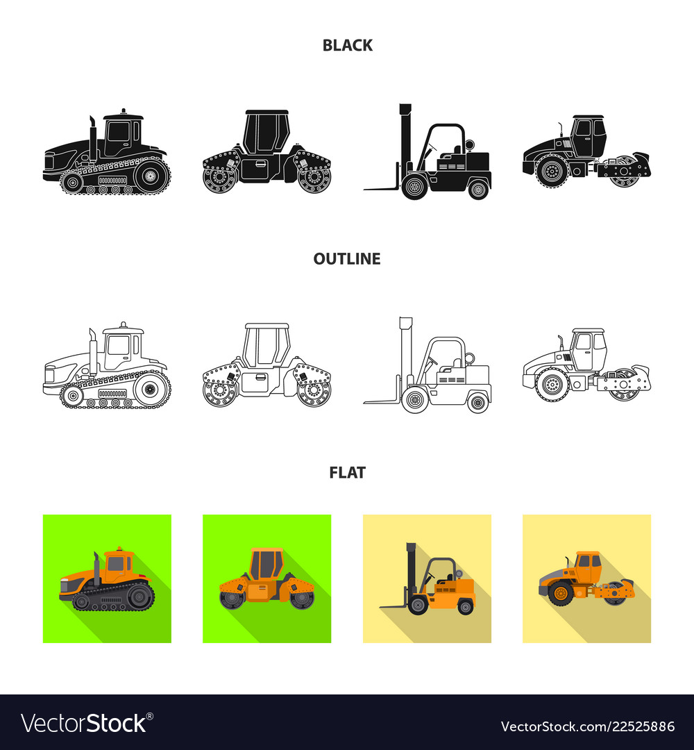 Isolated object of build and construction symbol vector image Isolated object of build and construction symbol
