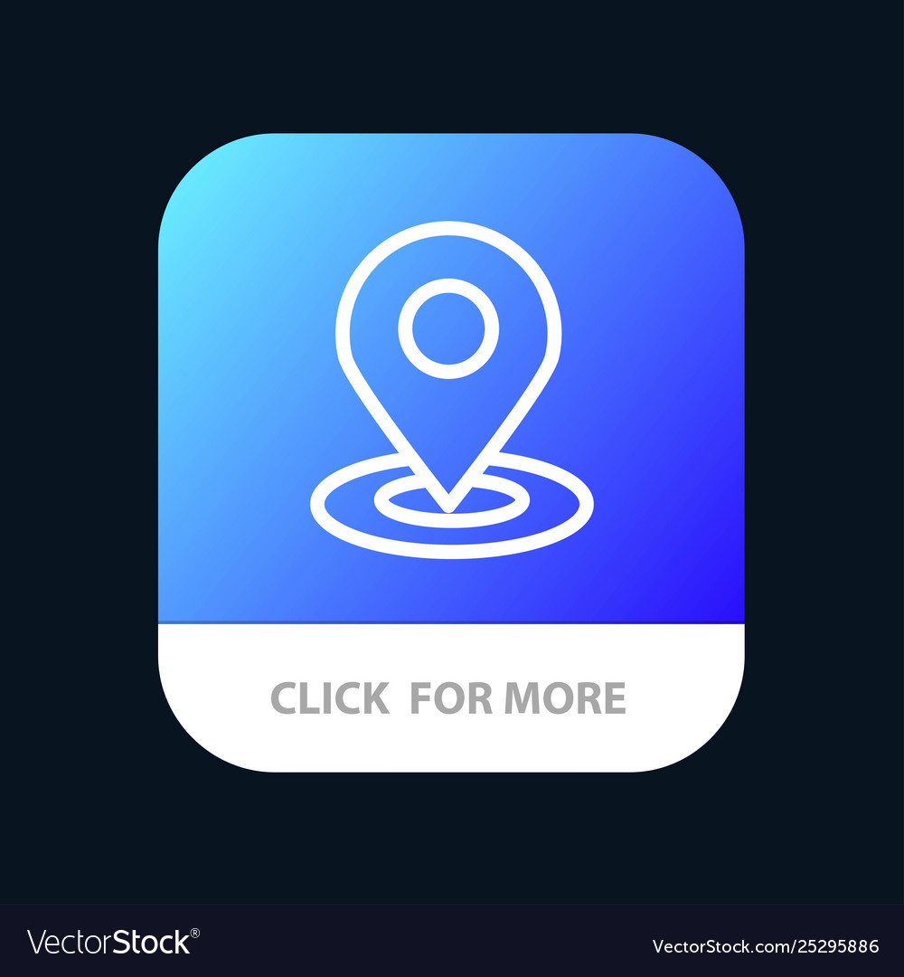 Location map pin hotel mobile app button android
