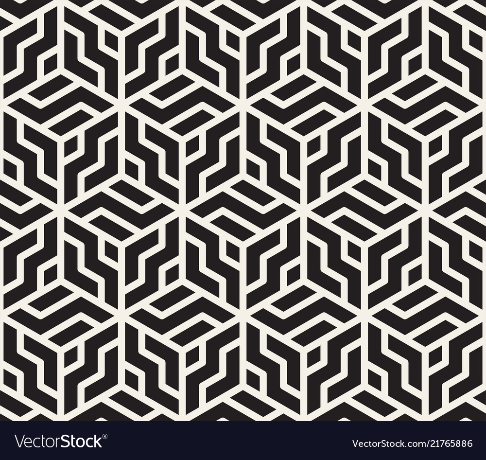 Modern Geometric Stripe Pattern