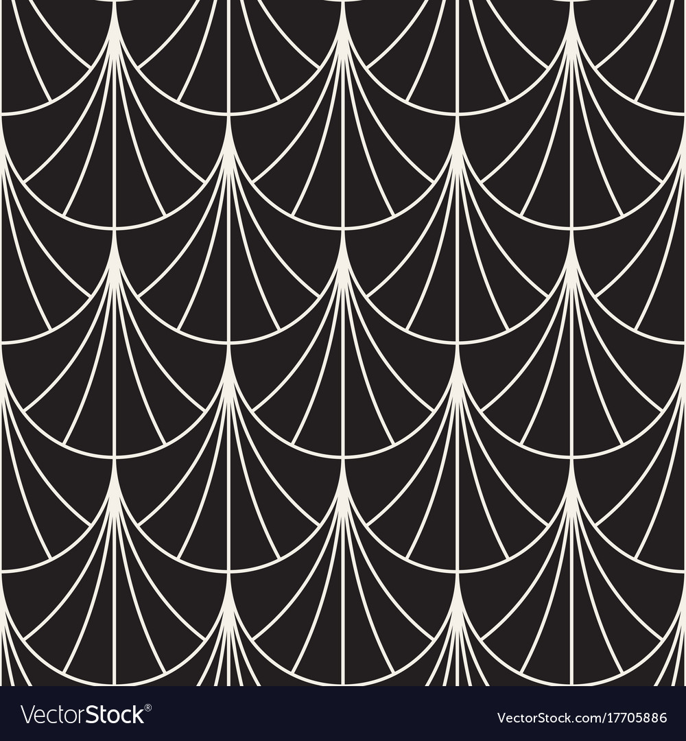 Seamless rounded lines pattern abstract