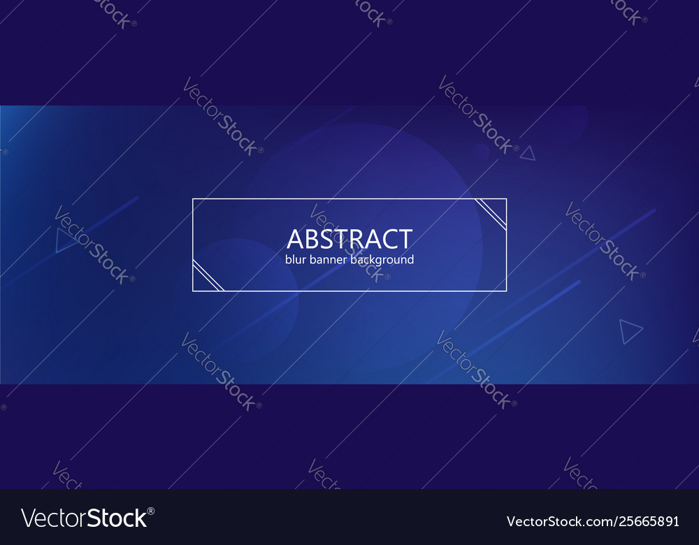 Abstract banner with gradient shapes