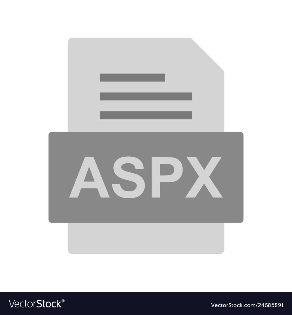 Aspx file document icon