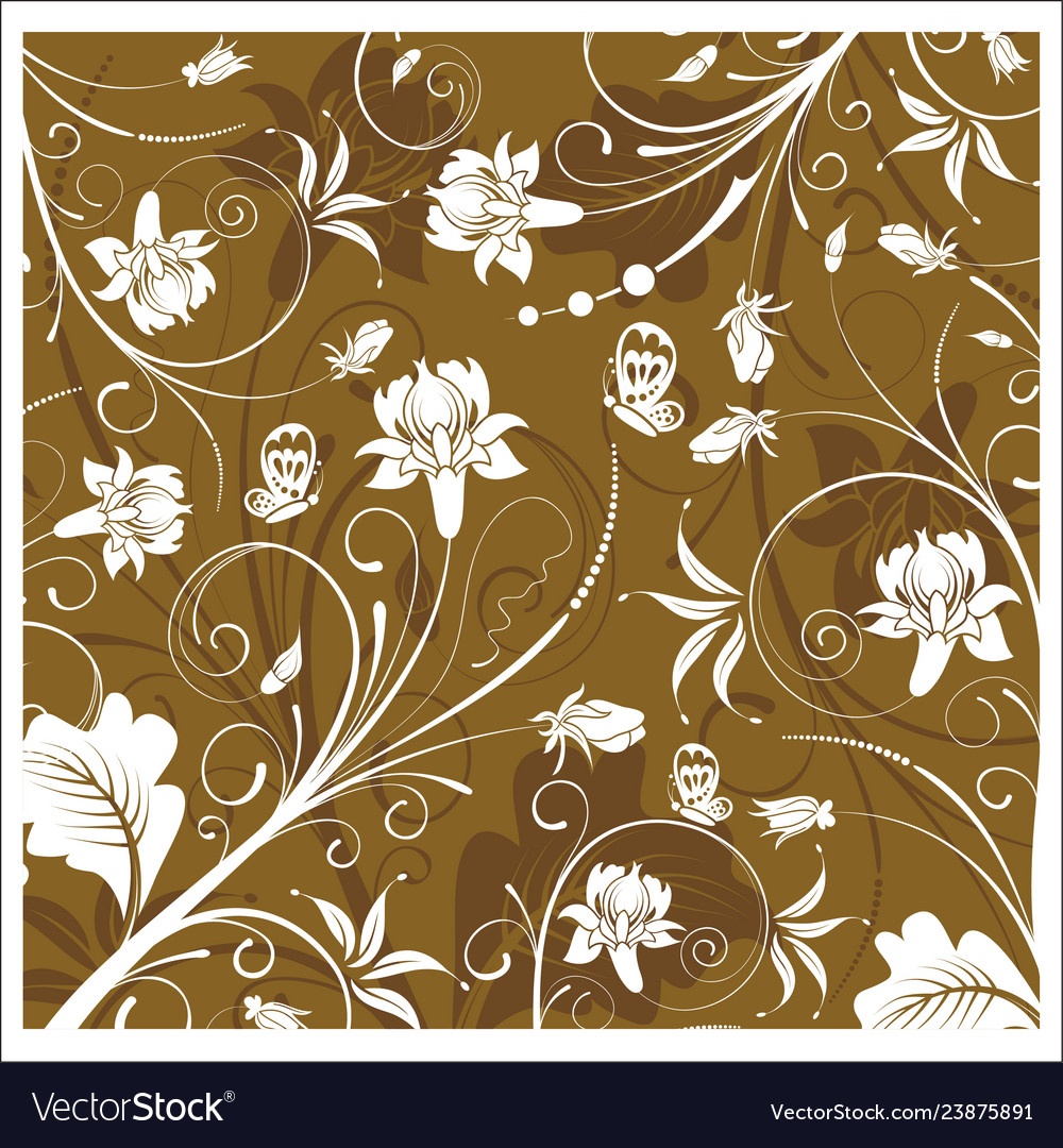 Batik design style patterns are same for fabric vector image Batik design style patterns are same for fabric