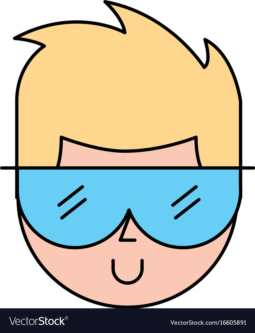 Laboratory scientist avatar character