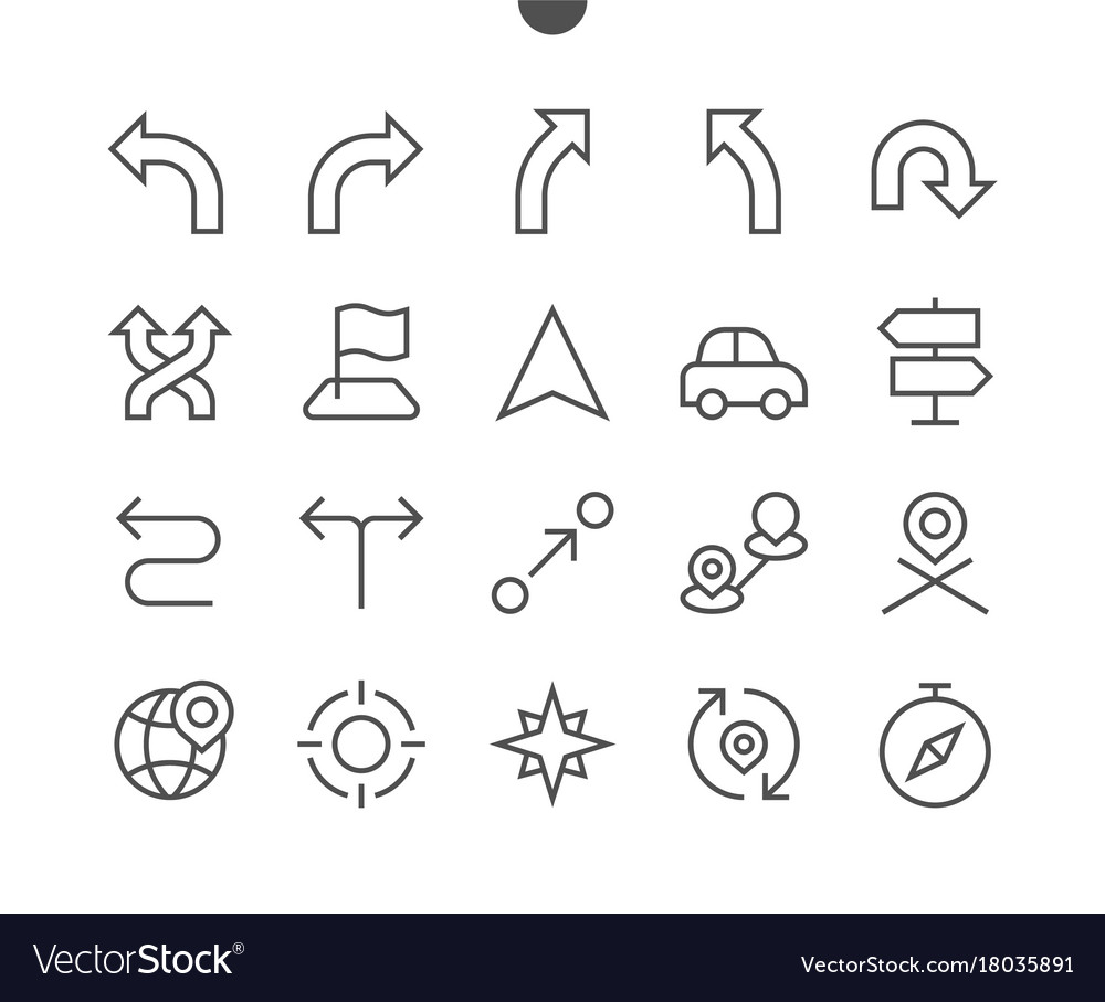 Navigation ui pixel perfect well-crafted