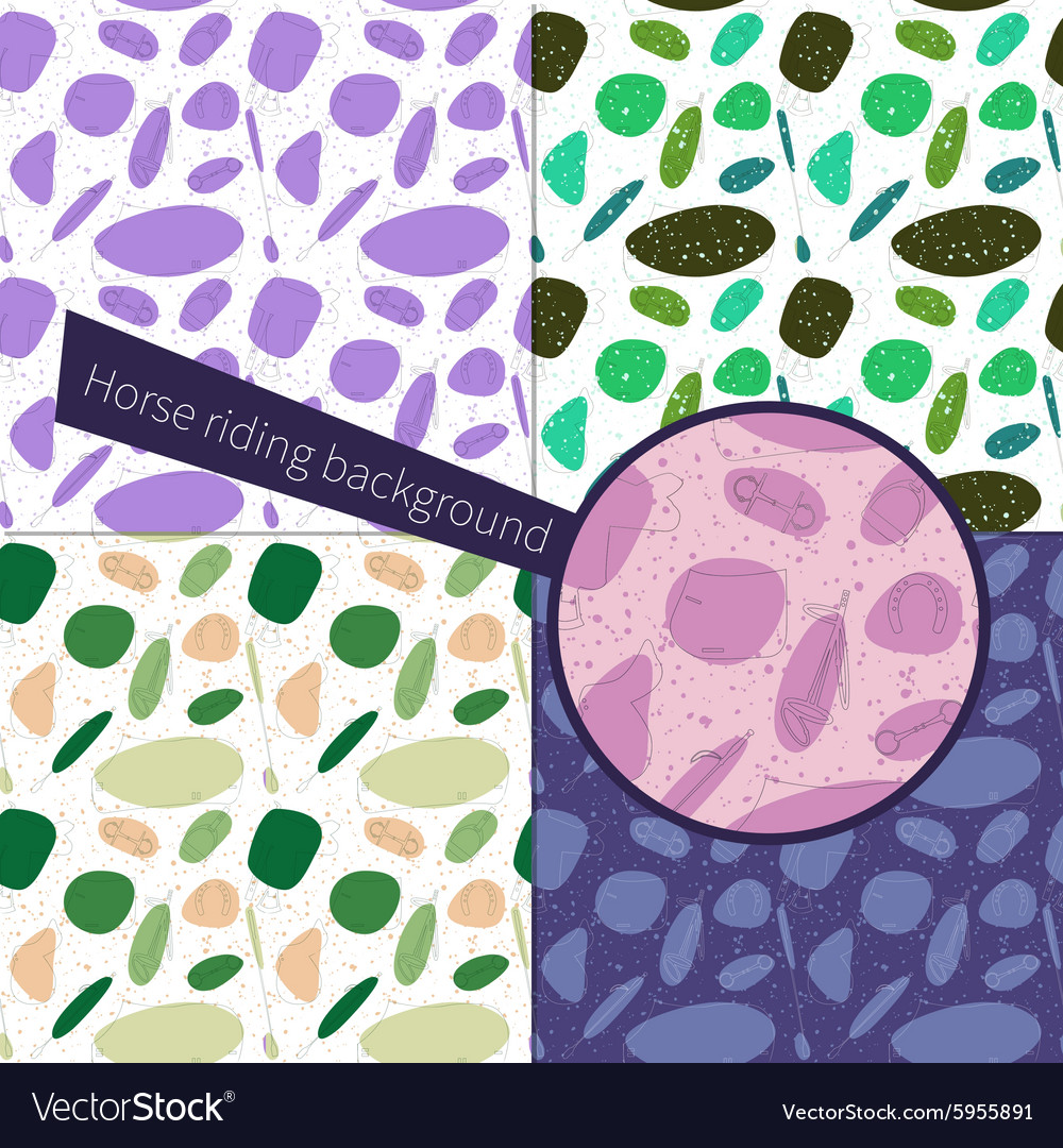 Set of bright patterns