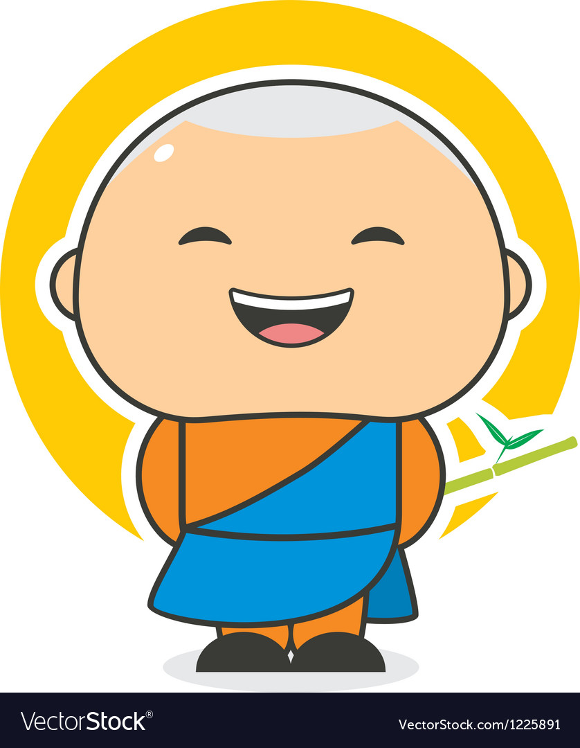 Smiling Monk Child