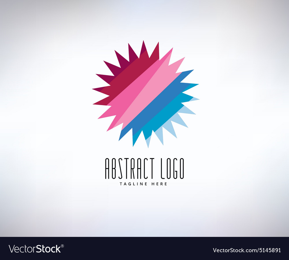 Sun summer and holiday abstract logo