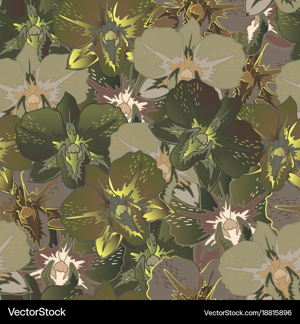 Abstract camouflage seamless pattern texture Vector Image