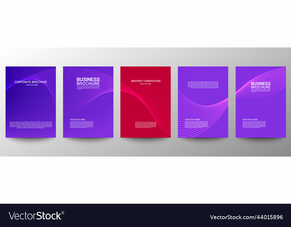 Cover geometric minimal set abstract line pattern vector image Cover geometric minimal set abstract line pattern