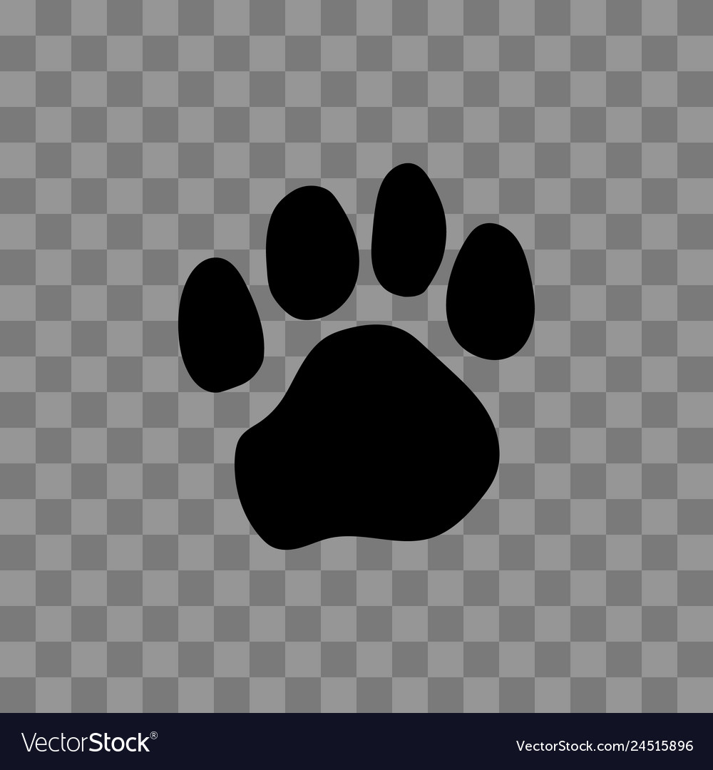 Cute Paw Prints Logo
