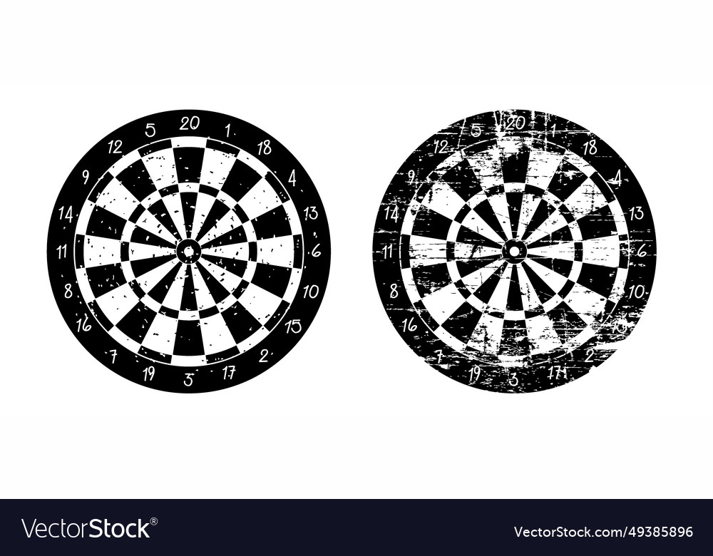 Dart board game dartboard and darts