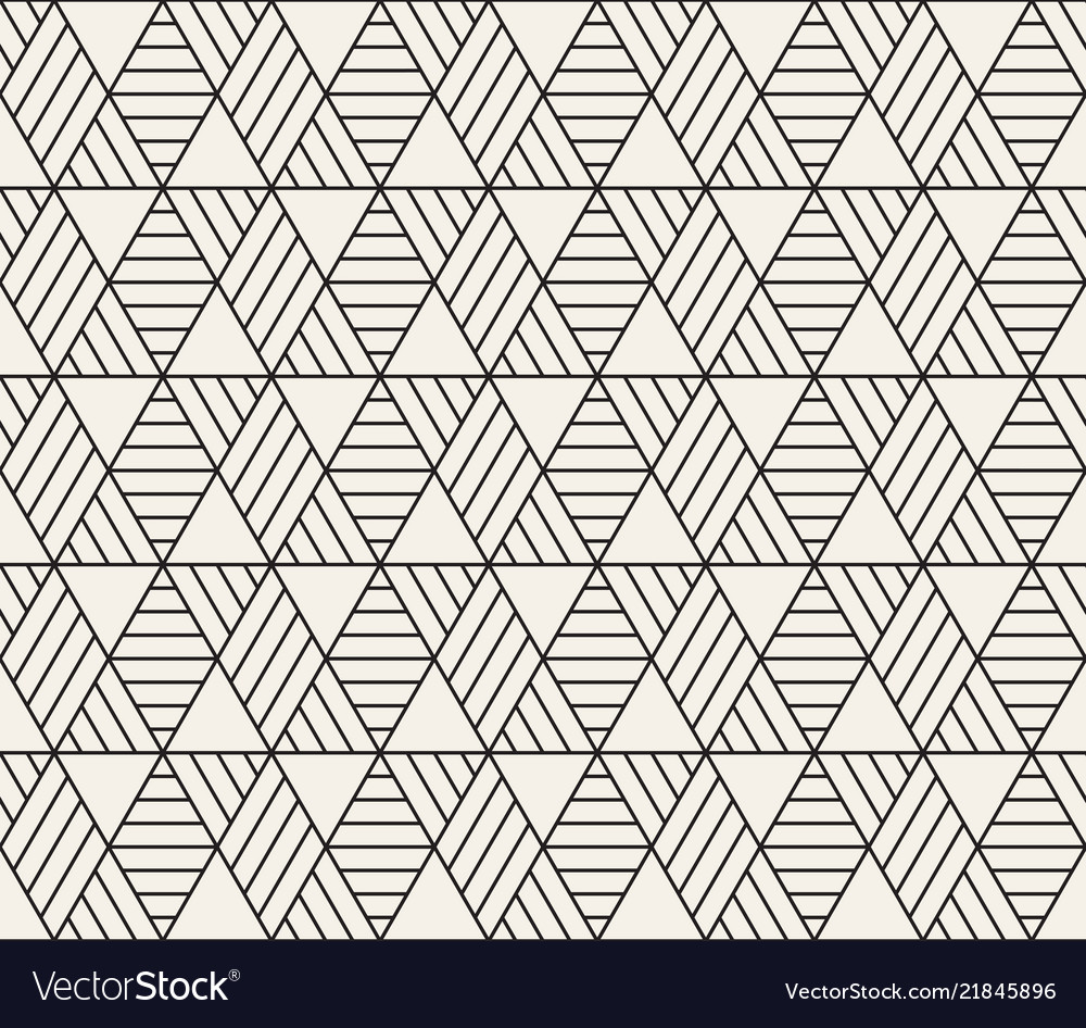 Geometric Abstract Line Pattern