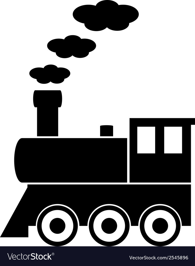 Locomotive icon Royalty Free Vector Image - VectorStock