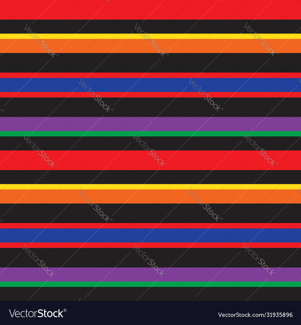 Rainbow stripe seamless pattern background Vector Image Rainbow stripe seamless pattern background