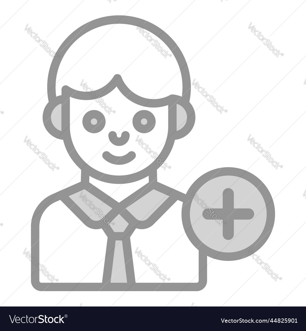 Add user icon interface as a simple sign