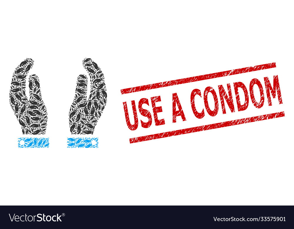 Care hands recursion composition Vector Image Care hands recursion composition
