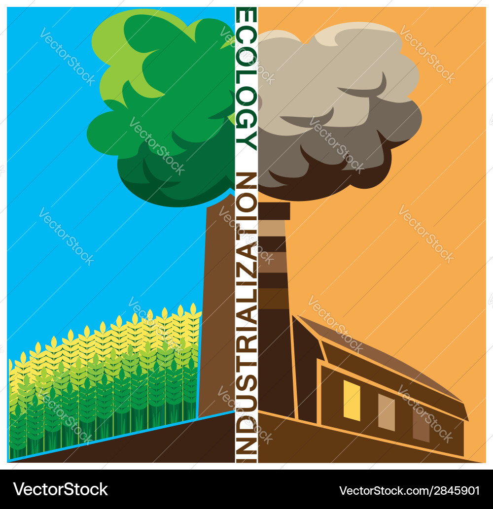 Ecology Royalty Free Vector Image - VectorStock
