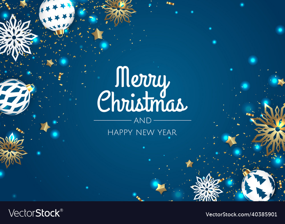 Merry christmas sale banner template greeting