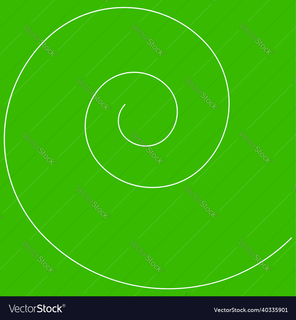 Spiral swirl twirl volute design element Vector Image Spiral swirl twirl volute design element