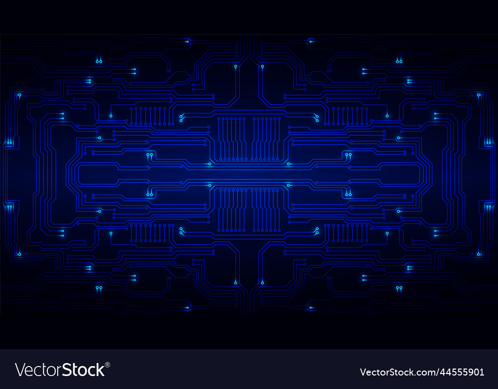Technology background with hi-tech digital Vector Image Technology background with hi-tech digital