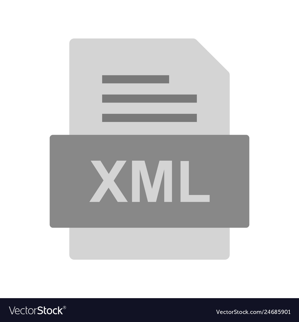 Xml file document icon