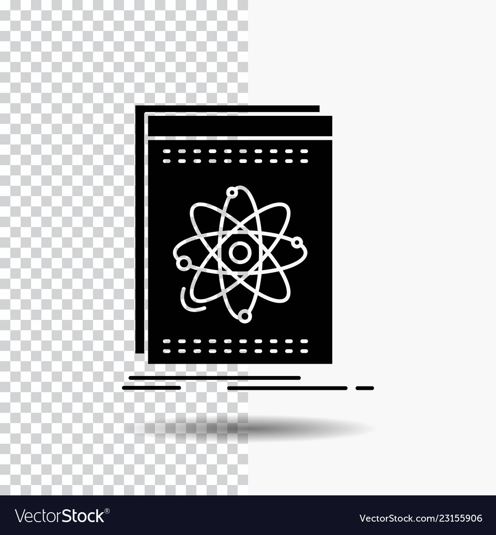 Api application developer platform science glyph vector image Api application developer platform science glyph
