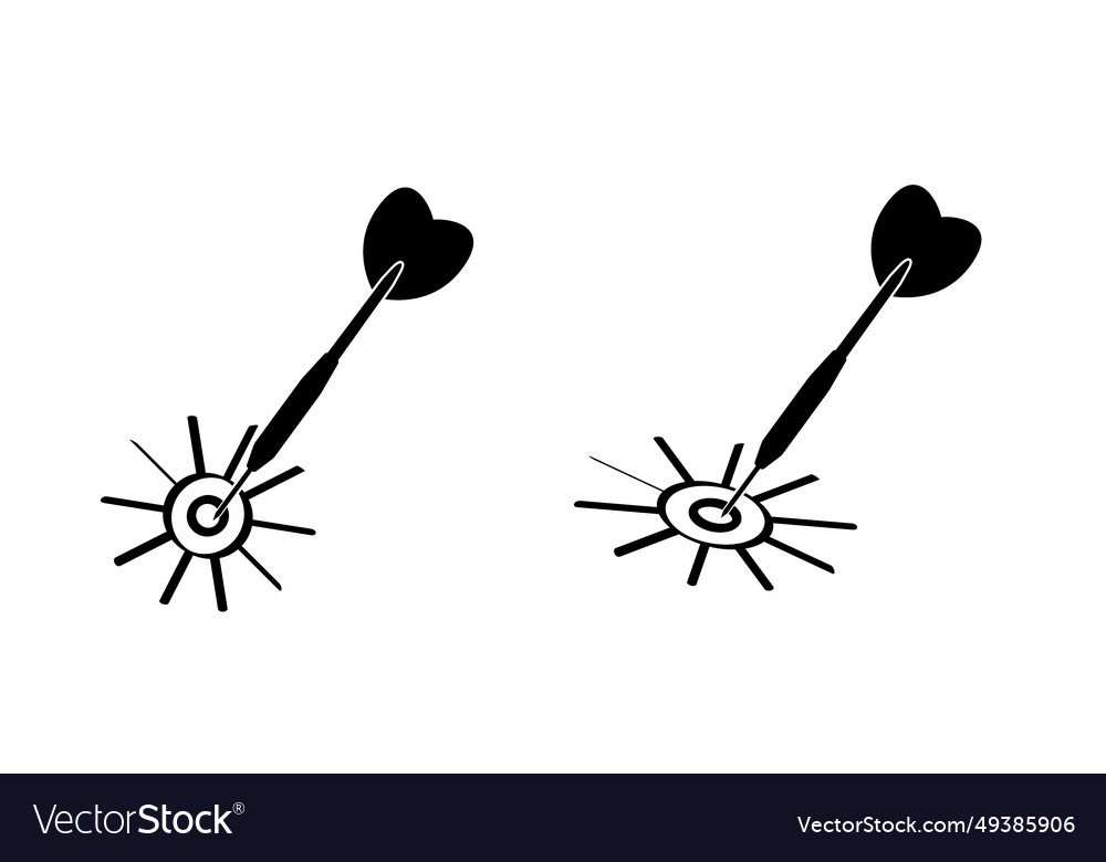 Dart arrows for board game dartboard