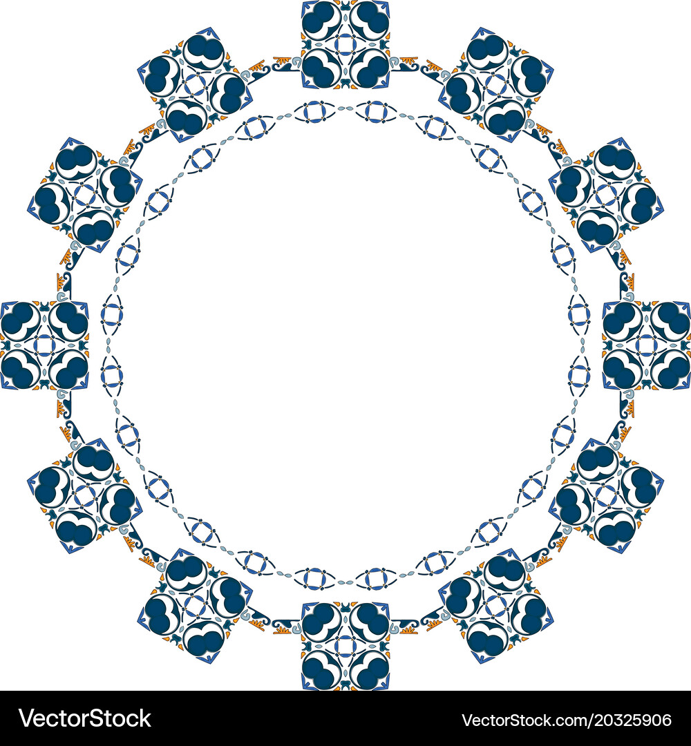 Decorative circle Royalty Free Vector Image - VectorStock