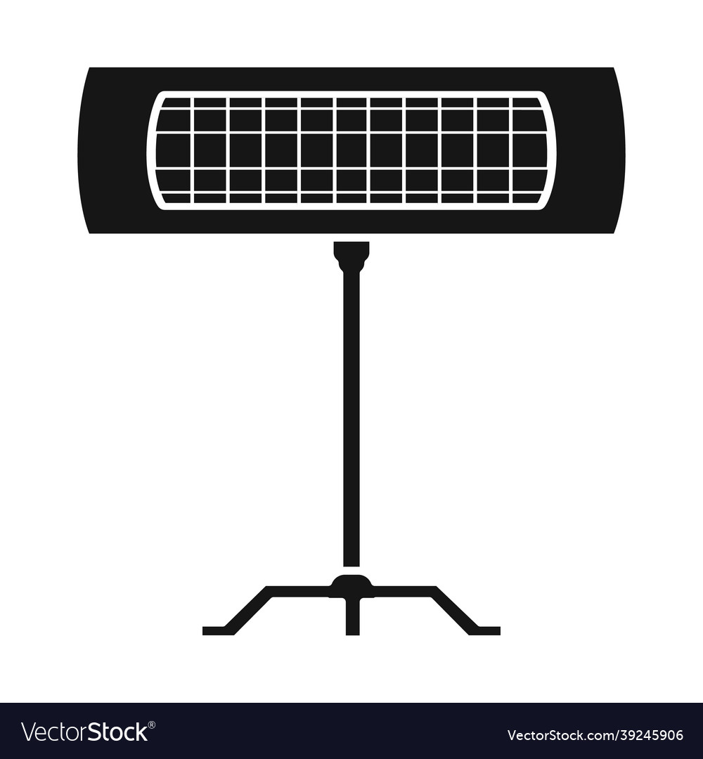 Design of heater and infrared icon web